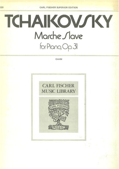 Tchaikovsky Marș Slav Pian Op.31