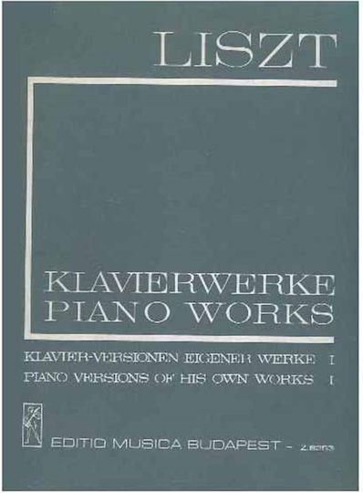 Liszt Piano Works Studies I