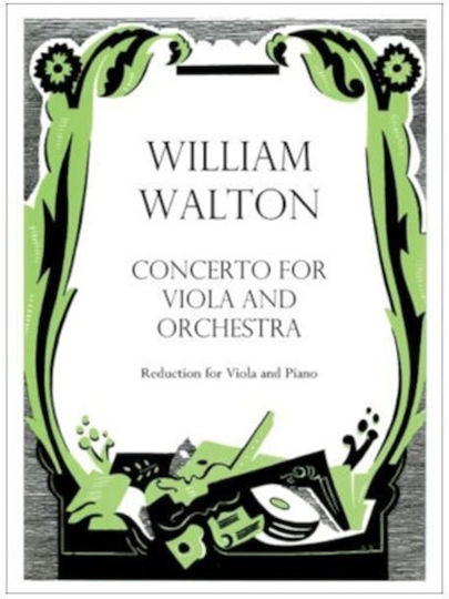 Oxford Walton - Viola Concerto Reduction Sheet Music for String Instruments / Piano