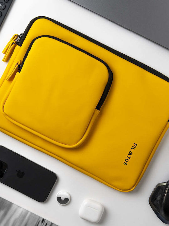 Urban Waterproof Laptop Case 14" In Yellow Color