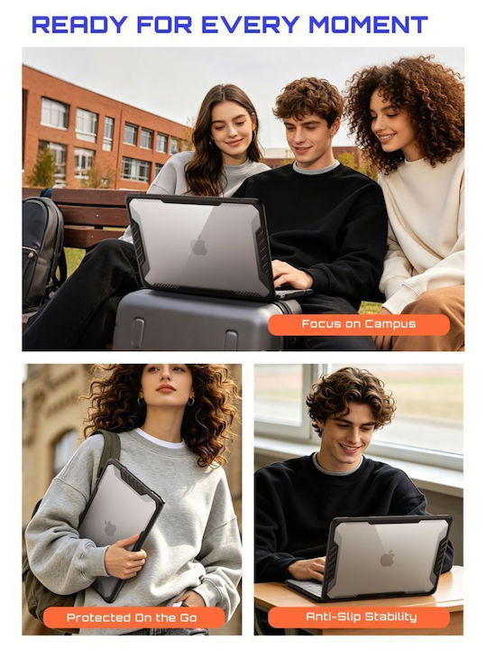 Supcase Case for 13" Laptop in Black Colour