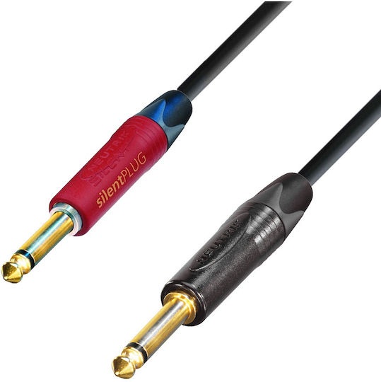 Prostage Кабел 6,3 мм мъжки - 6,3 мм мъжки 5м Черен (TM-S05)