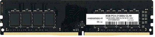Innovation IT DDR4 με Module 1x8GB και Ταχύτητα 2666 για Desktop