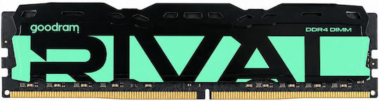 GoodRAM RIVAL Radiant Green DDR4 με Module 1x8GB και Ταχύτητα 3200 για Desktop