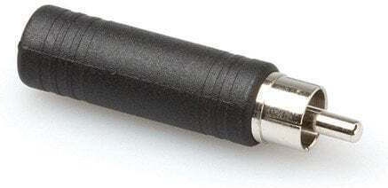 Hosa Конвертор RCA мъжки към 6.3mm женски Черен 1бр GPR-104