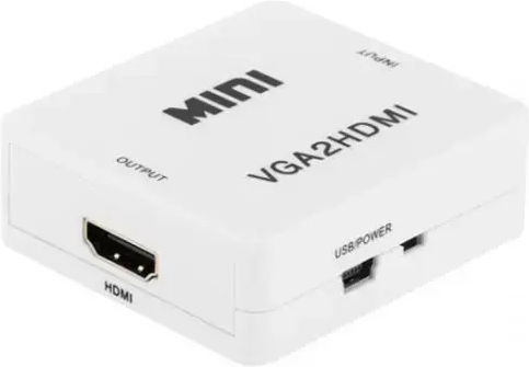Tipa Μετατροπέας VGA / HDMI / mini USB male σε VGA / HDMI / mini USB female Λευκό 1τμχ