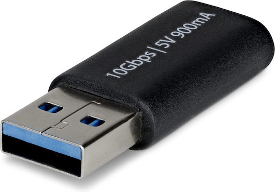 StarTech Μετατροπέας USB-A / USB-C male σε USB-C female 1τμχ U32-AMCF-USBADAPTER