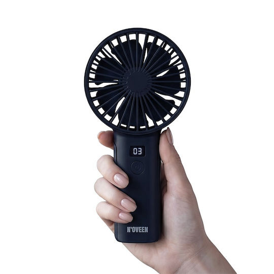 Noveen F120 Rechargeable Usb Hand Desk Fan
