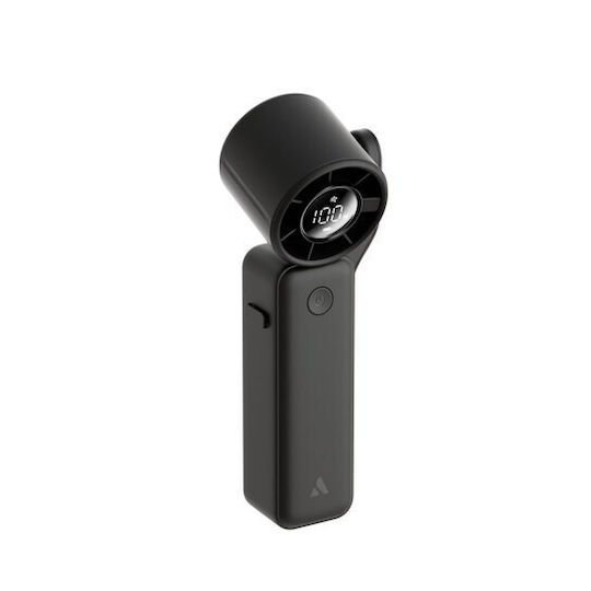 Aecooly Ventilator Portabil De Mână Negru 5 Viteze 3500mah Compact