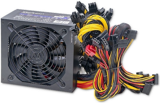 Qoltec 1650W Black Power Supply Full Wired 80 Plus Platinum 50342