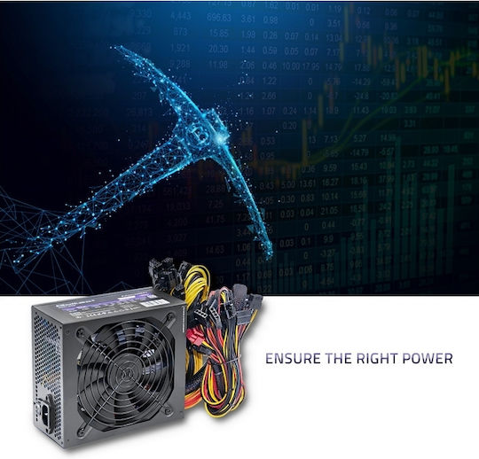 Qoltec 1650W Black Power Supply Full Wired 80 Plus Platinum 50342