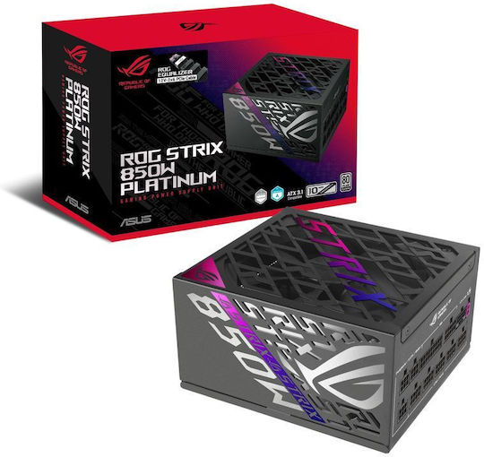 Asus ROG Strix Platinum (ROG Equalizer) 850W Black Power Supply Full Modular 80 Plus Platinum