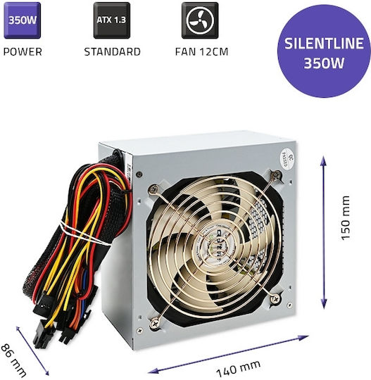 Qoltec 1600W Schwarz Computer-Netzteil Voll verkabelt (50351)