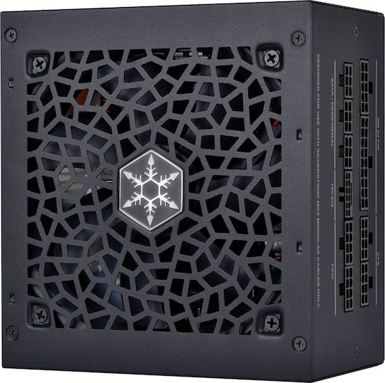 Silverstone DA750R 750W Μαύρο Τροφοδοτικό Υπολογιστή Full Modular 80 Plus Gold