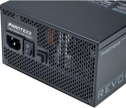 Phanteks PH-P1000PR 1000W Μαύρο Τροφοδοτικό Υπολογιστή Full Modular 80 Plus Platinum