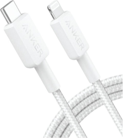 Anker USB-C to Lightning Cable Λευκό 0.9m