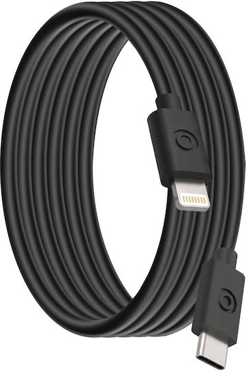 Bigben Connected USB-C Lightning Cable 1.2m 3A Black