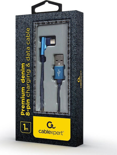 Gembird USB-A zu Lightning Kabel Gold 1m (CC-USB2J-AMLML-1M-BL)