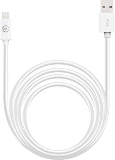 Bigben Connected Usb A Lightning Cable 1.2m 2.4a White