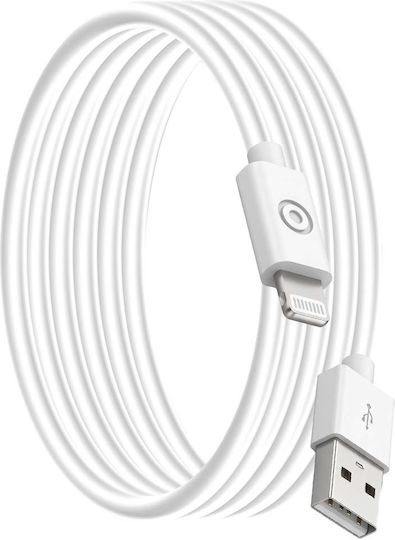 Bigben Connected Usb A Lightning Cable 1.2m 2.4a White