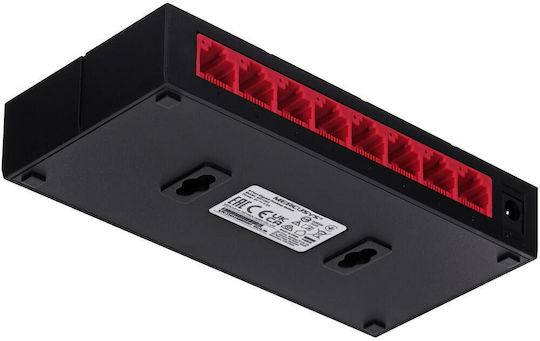 Mercusys MS108G v2.3 Unmanaged L2 Switch με 8 Θύρες Gigabit (1Gbps) Ethernet