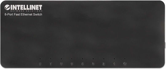 Intellinet IES-08FP Negestionat L2 Switch cu 8 Porturi Gigabit (1Gbps) Ethernet