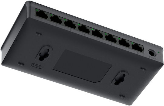 Grandstream GWN7711 Managed L2 Switch with 8 Gigabit (1Gbps) Ethernet Ports