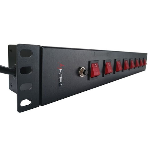 Techly Rack Power Strip NET-PRA-TEH-032 1pcs