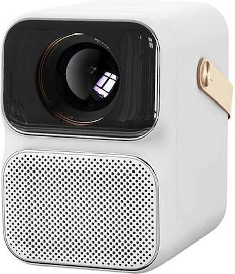 Wanbo T6 Max Portable Mini Projector LCD Full HD LED Lamp with Wi-Fi and Built-in Speakers White