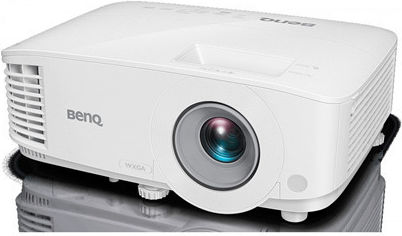 BenQ MW550 9H.JHT77.13E 3D Projektor DLP HD Normale Lampe mit Eingebauten Lautsprechern Weiß