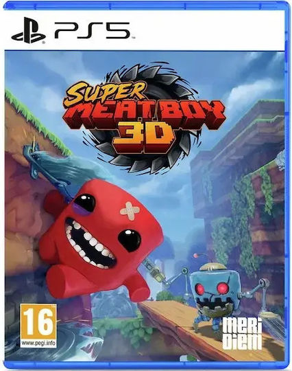 Super Meat Boy 3D PS5 Spiel