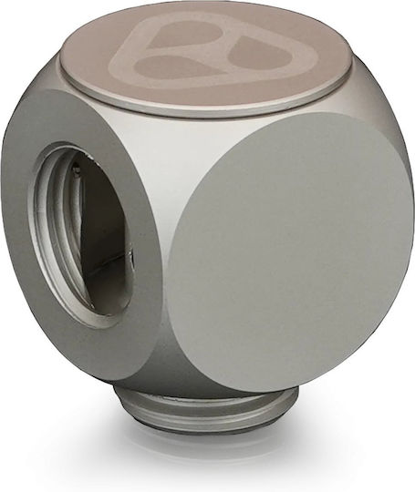 Thermal Grizzly Grizzly Deltamate Rotary T Fitting Nickel (tg-dm-fit-0204) Ασημί