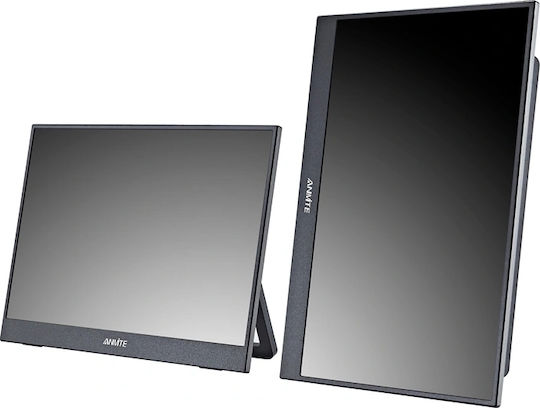 Anmite A140W03T IPS HDR Touch Portable Monitor 14" FHD 1920x1080 Grey