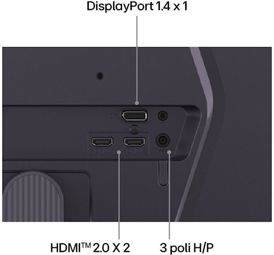 LG UltraGear G5 IPS HDR Gaming Monitor 27" FHD 1920x1080 200Hz με Χρόνο Απόκρισης 1ms GTG