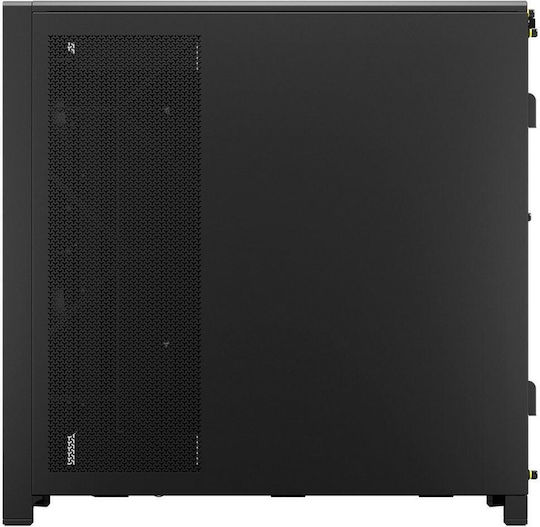 Corsair Frame 5000D WOOD RS Геймърски Midi Tower Компютърна кутия със Страничен прозорец Черен
