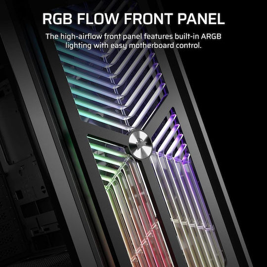Corsair FRAME 4000X RS Gaming Middle Tower Carcasă PC cu Fereastră Laterală Neagră