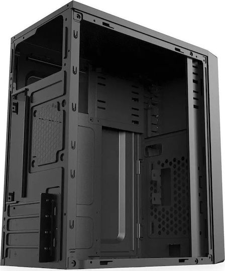 1stCOOL Step 4 Mikro-Turm Computergehäuse Schwarz