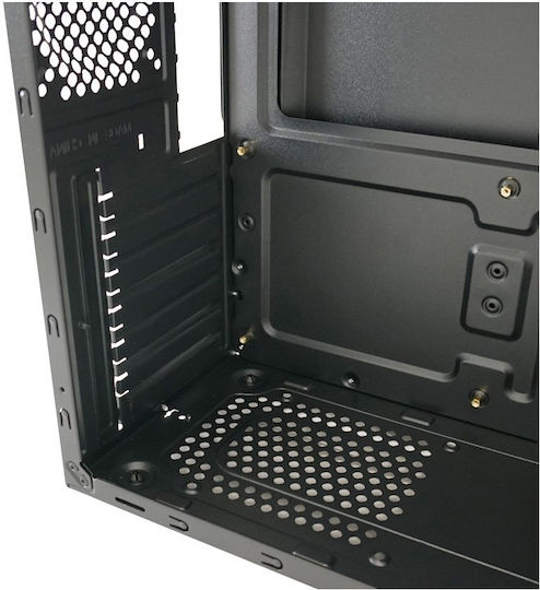 LC-Power 7040B Midi Tower Компютърна Кутия Черна