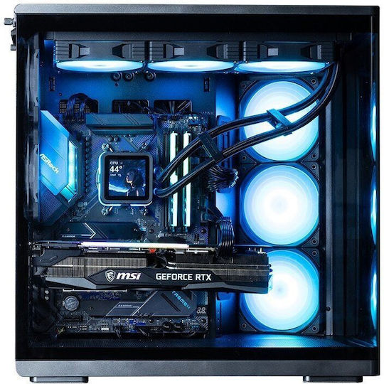 Zalman P60 Gaming Midi-Turm Computergehäuse mit Seitenfenster Schwarzes