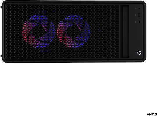 Lenovo Legion T5 30AGB10 Гейминг Настолен компютър (Ryzen 7-9800X3D/16GB DDR5/1TB SSD/GeForce RTX 5070 Ti/Без операционна система)