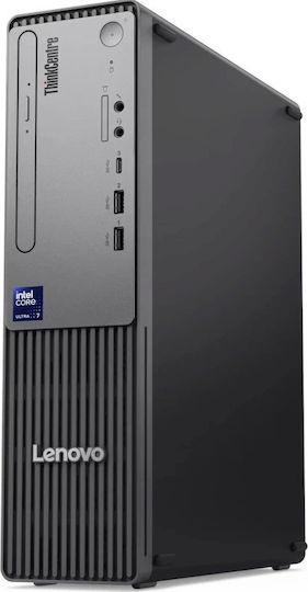 Lenovo ThinkCentre neo 50s Gen 6 SFF Настолен Компютър (Ultra 5-225/16GB DDR5/512GB SSD/W11 Pro) с Клавиатура (UK)