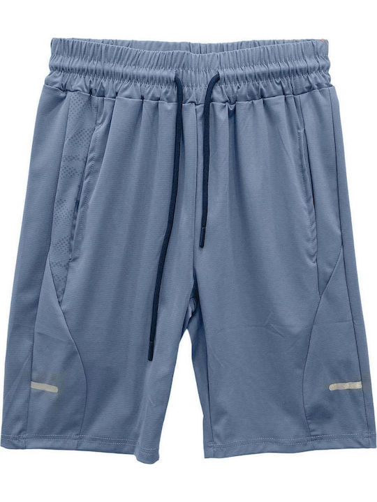 Sport Herren Shorts Set Blau