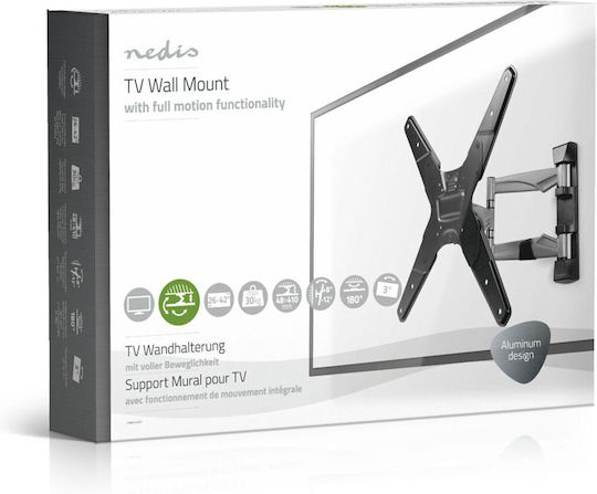 Nedis Tvwm5530bk Tv Wall Mount Led Lcd Plasma Tvs 32-55" Max 30kg