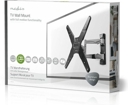 Nedis Tvwm5530bk Tv Wall Mount Led Lcd Plasma Tvs 32-55" Max 30kg
