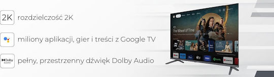 Aiwa Смарт Телевизор 43" Full HD Edge LED GO60804FHD (2024)