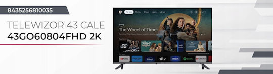 Aiwa Смарт Телевизор 43" Full HD Edge LED GO60804FHD (2024)