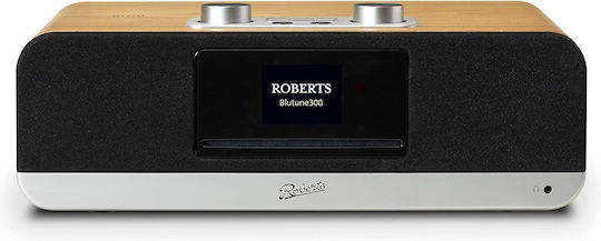 Roberts 5038301313258 Tabletop Radio DAB+ with Bluetooth Brown