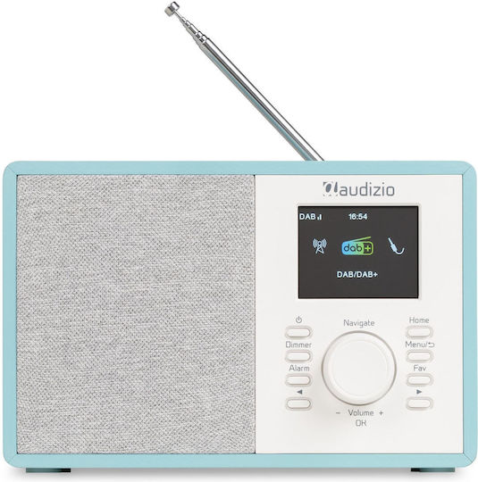 Audizio Настолен радиоприемник DAB+ с Bluetooth Син