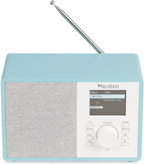 Audizio Настолен радиоприемник DAB+ с Bluetooth Син