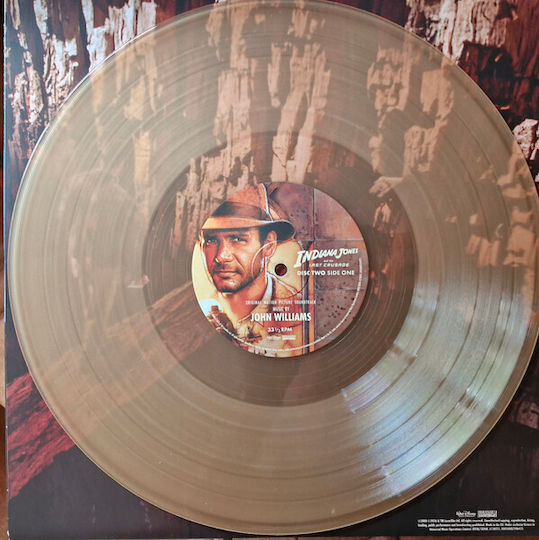 O.s.t John Williams Indiana Jones Last Crusade 2lp Sand-colour Vinyl